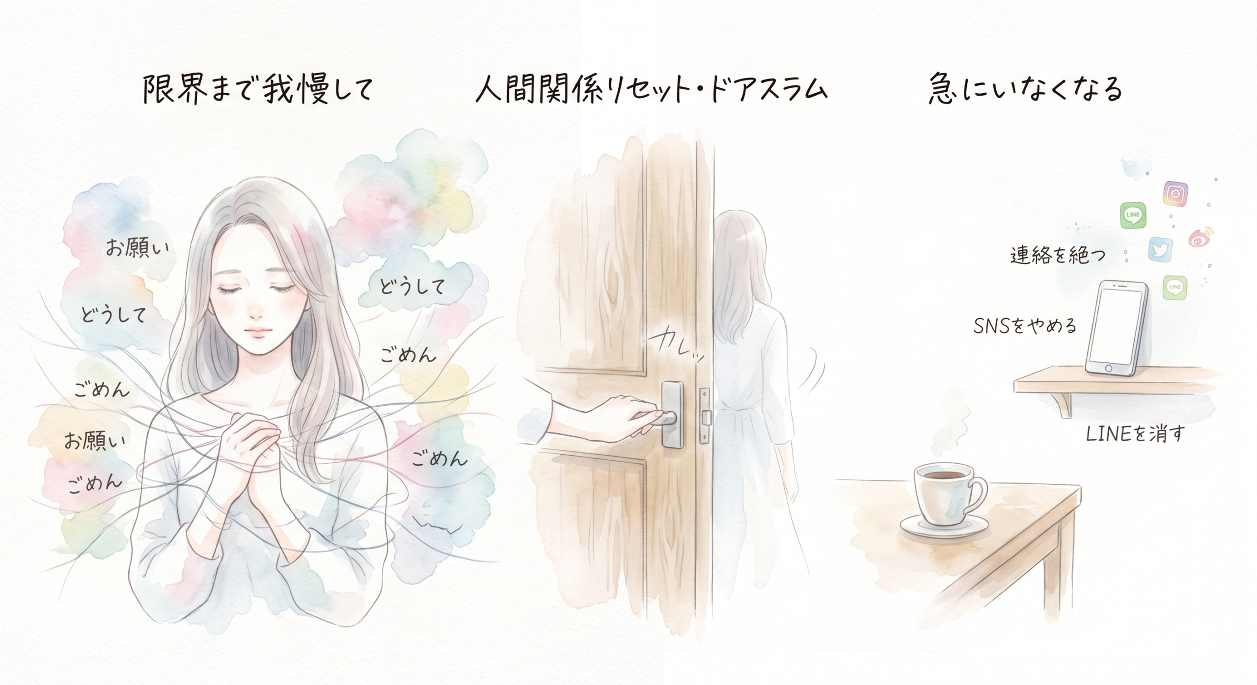 INFJの特性　ドアスラム
