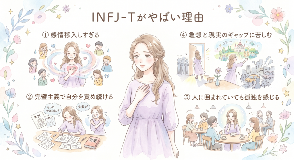 INFJ-Tがやばいと言われる理由